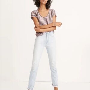 Madewell Perfect Summer Straight Leg Jeans